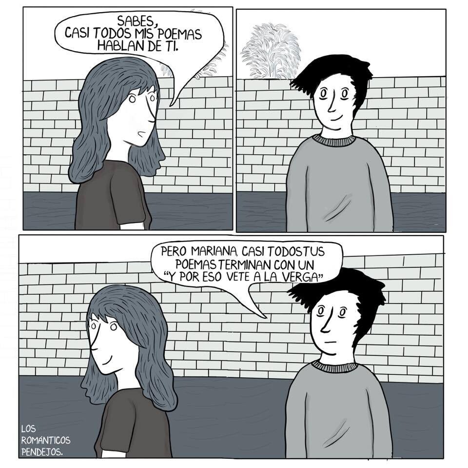 los romanticos pendejos
