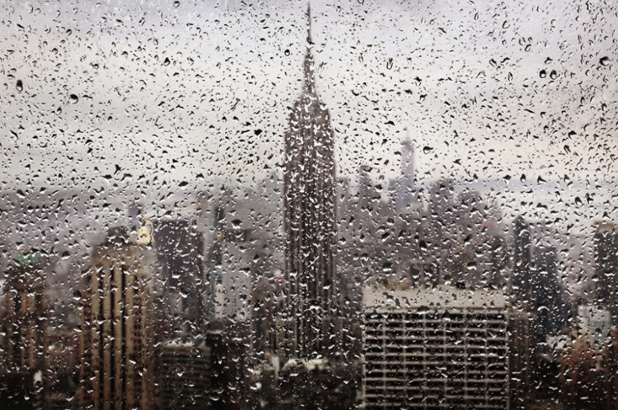 Christophe Jacrot fotografía de lluvia.