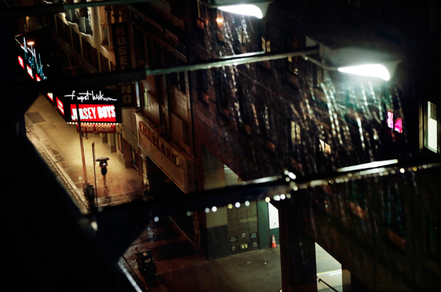 Christophe Jacrot fotografía de lluvia.