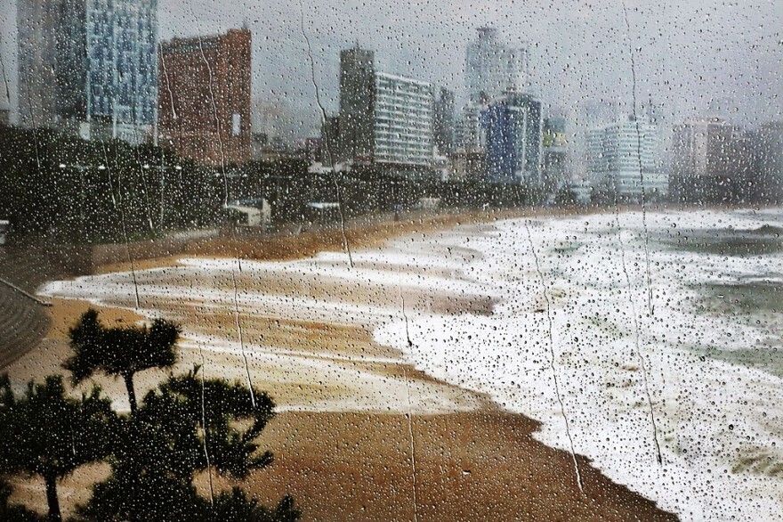 Christophe Jacrot fotografía de lluvia.