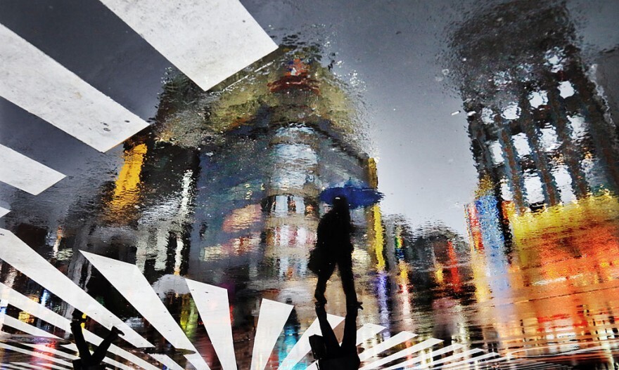 Christophe Jacrot fotografía de lluvia.
