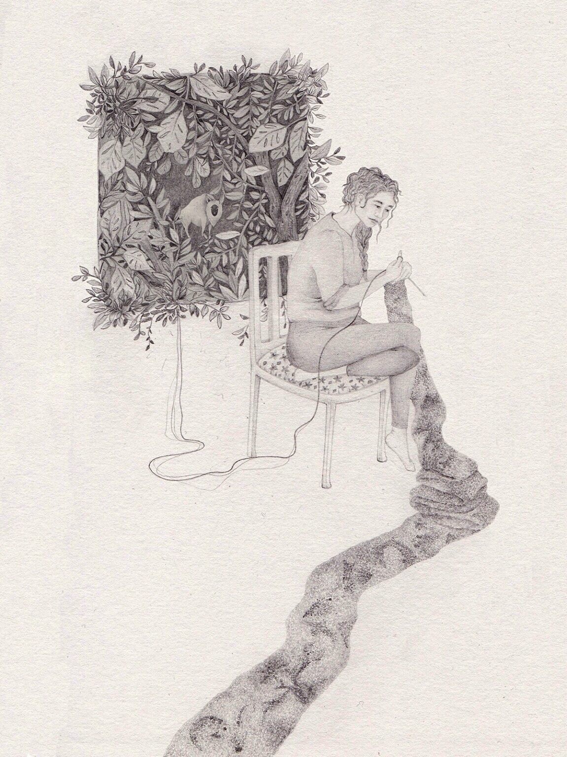 daniela gallego ilustracion realismo magico costumbrismo folclore 6