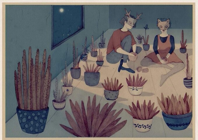 daniela gallego ilustracion realismo magico costumbrismo folclore 8