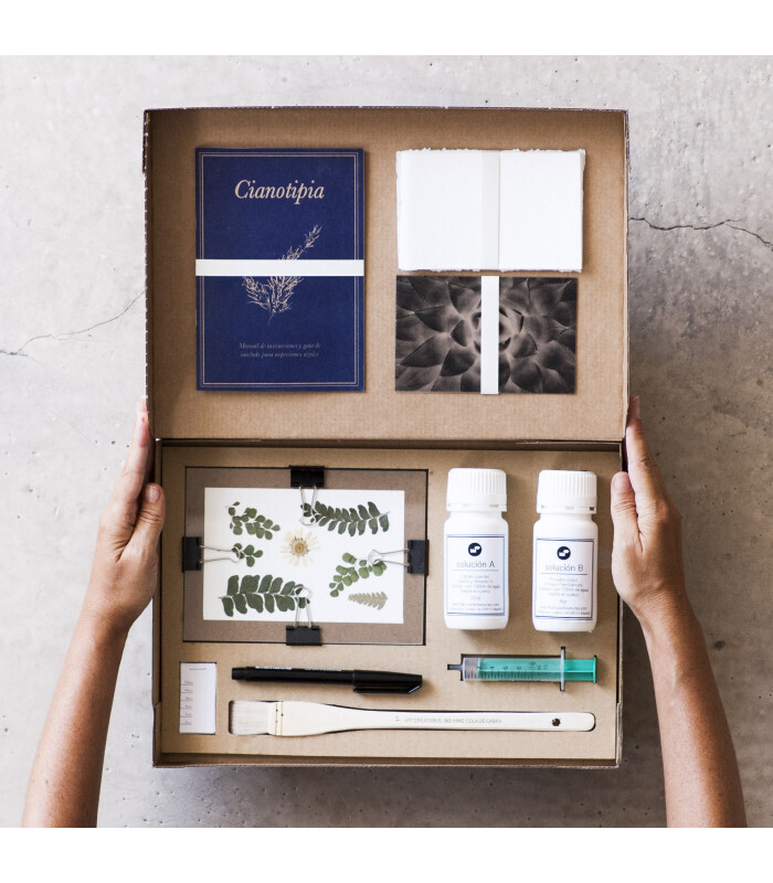 diy kit cianotipia