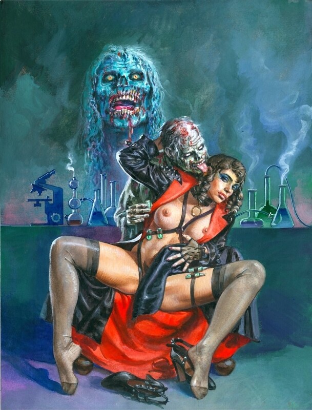 terror pulp sexo ilustraciones emanuele taglietti 3
