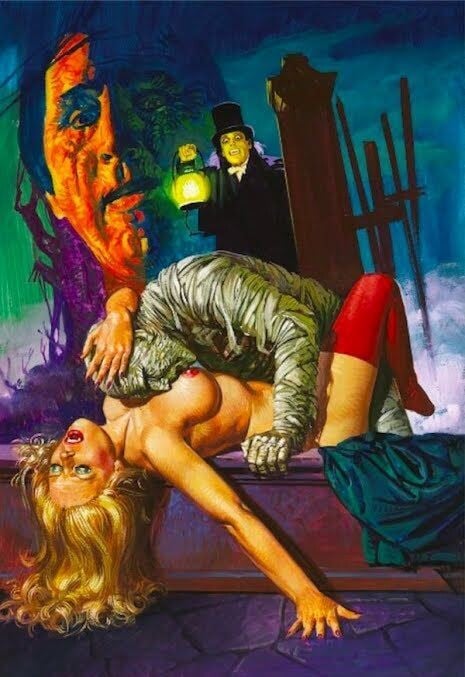 terror pulp sexo ilustraciones emanuele taglietti 7
