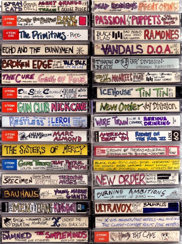 cassettes música cultura inquieta