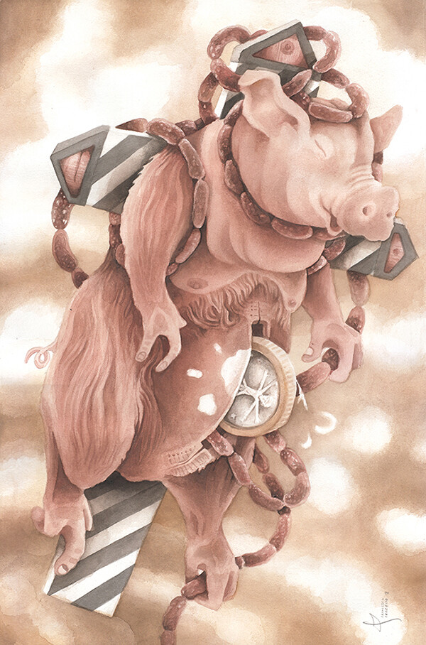 francesco orazzini ilustracion simbolismo politica sociedad reivindicacion 5
