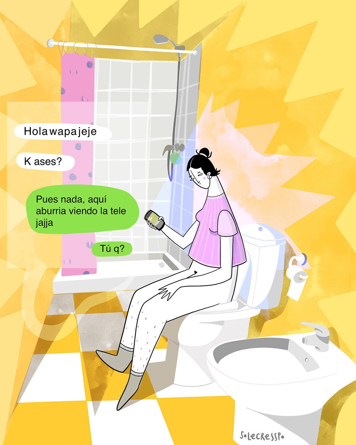 sole cresspo ilustracion vineta 3