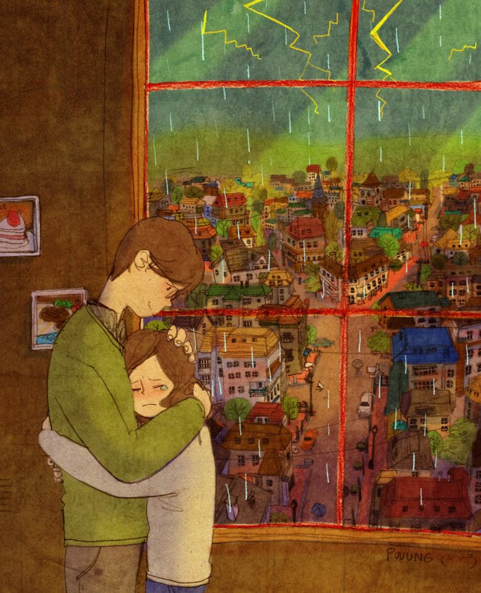 Puuung ilustraciones amor11
