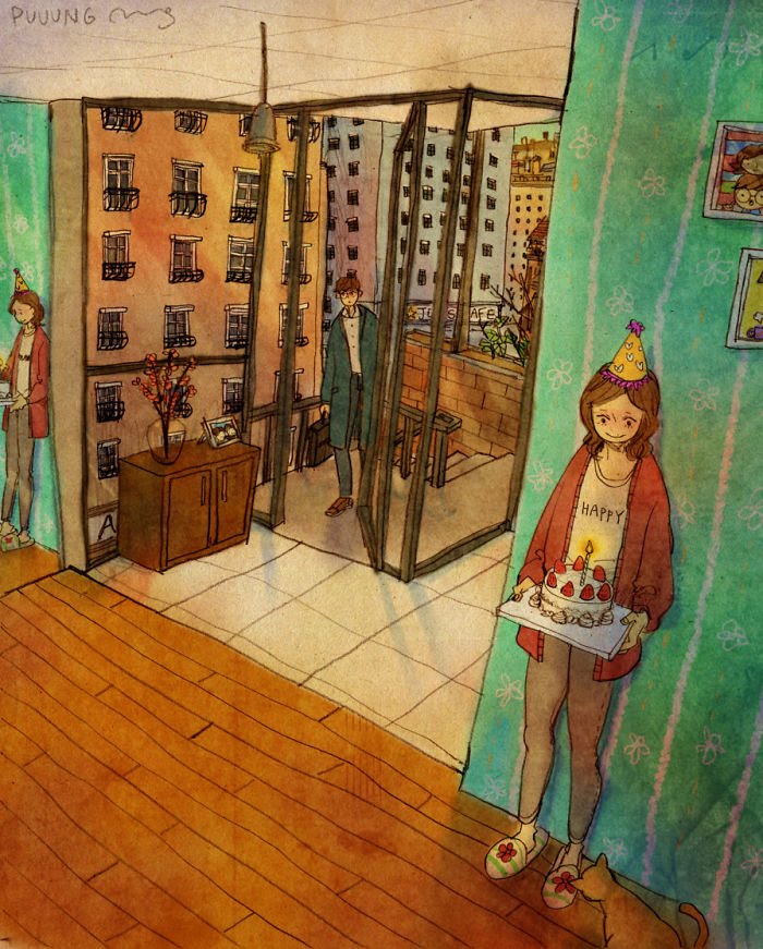 Puuung ilustraciones amor13