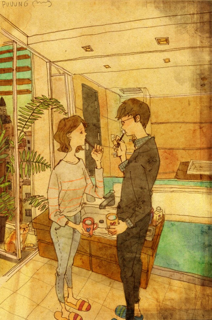 Puuung ilustraciones amor16