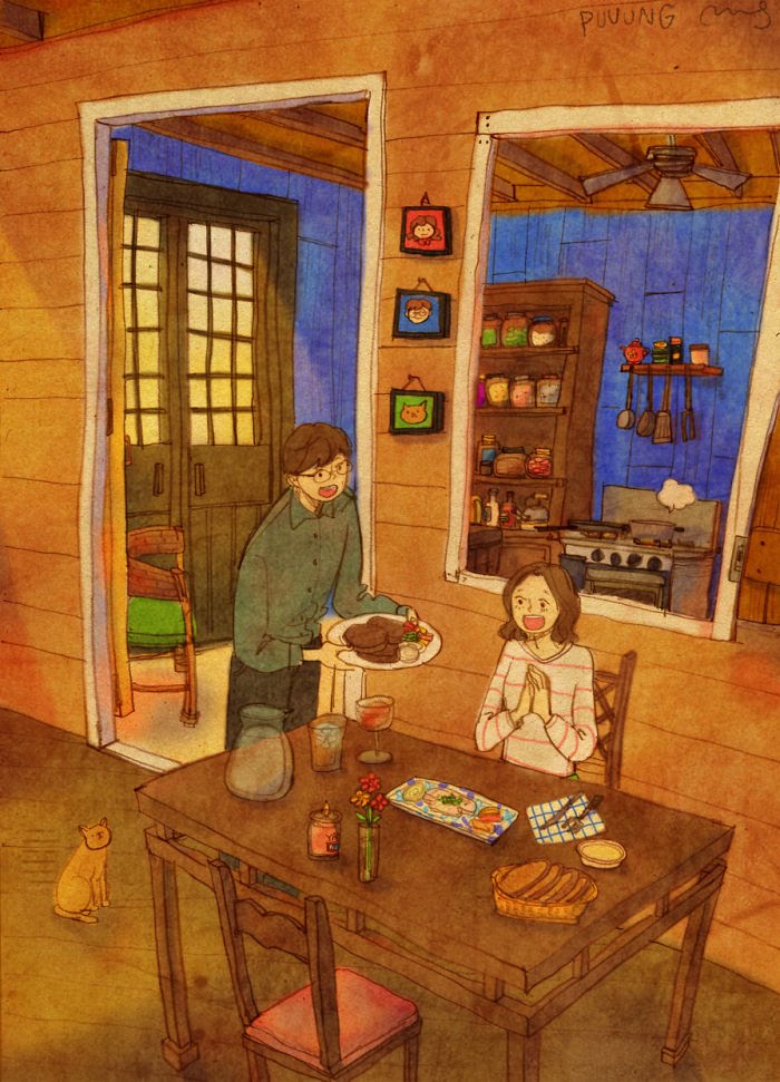 Puuung ilustraciones amor17