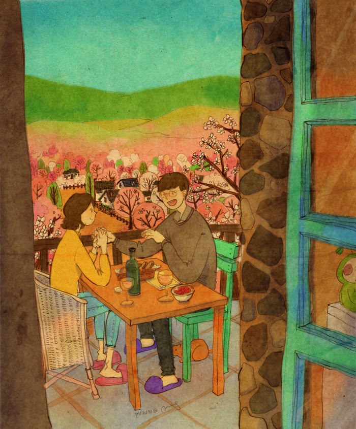 Puuung ilustraciones amor18