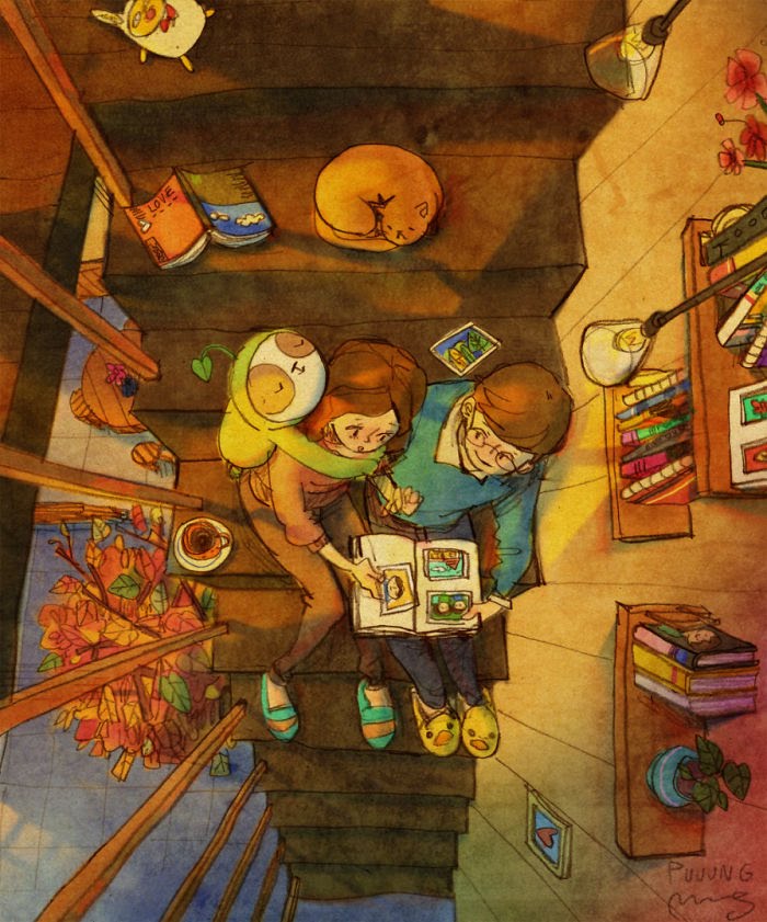 Puuung ilustraciones amor21
