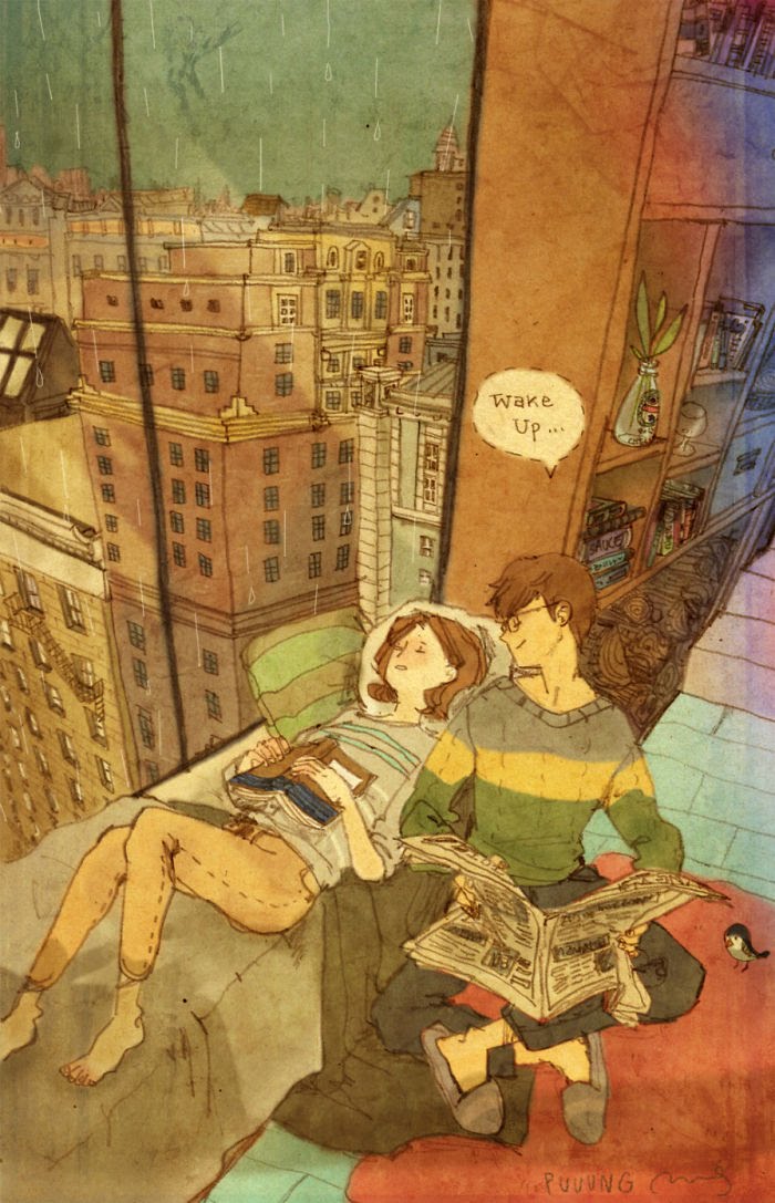 Puuung ilustraciones amor22