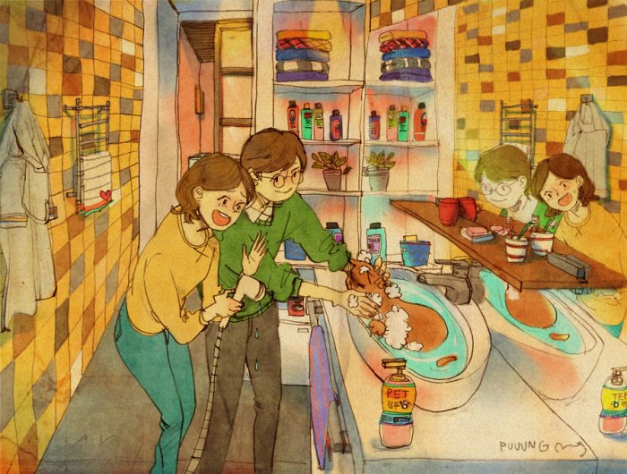 Puuung ilustraciones amor23