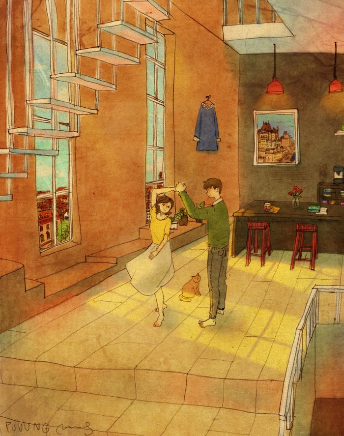 Puuung ilustraciones amor7