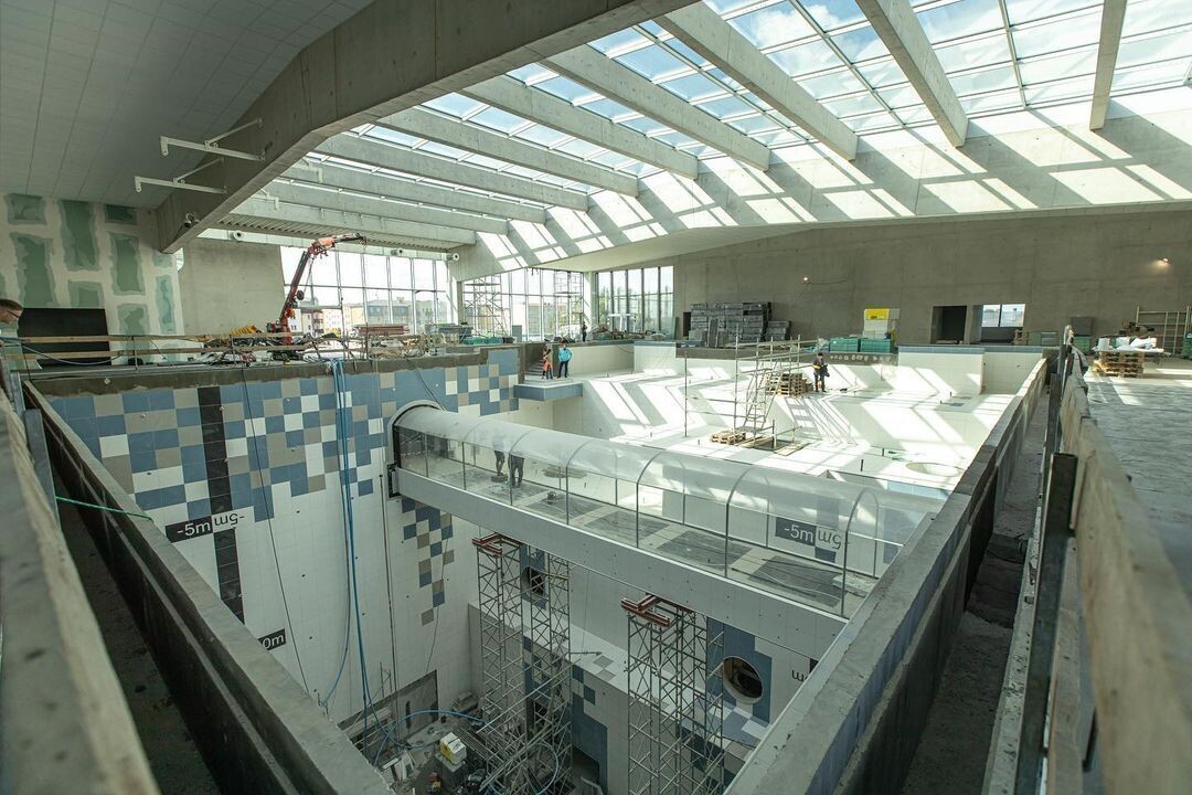 instalaciones de Deepspot, la piscina más profunda del mundo