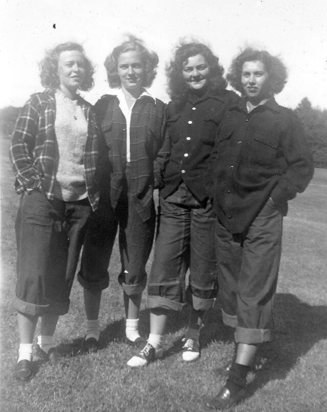 fotografía moda vaqueros feminismo, fotografía antigua