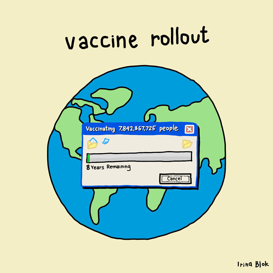 irina blok humor covid viñeta 2