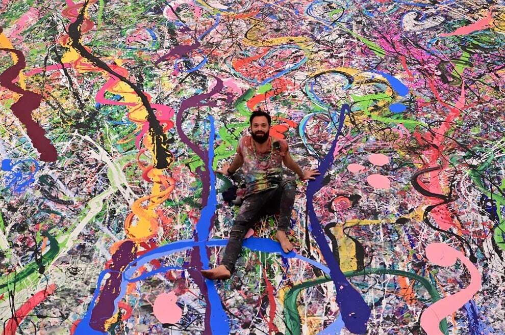 sachi jafari artista cuadro
