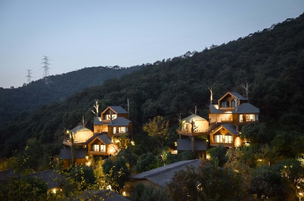 wh studio tree house complejo hotel arquitectura china 3