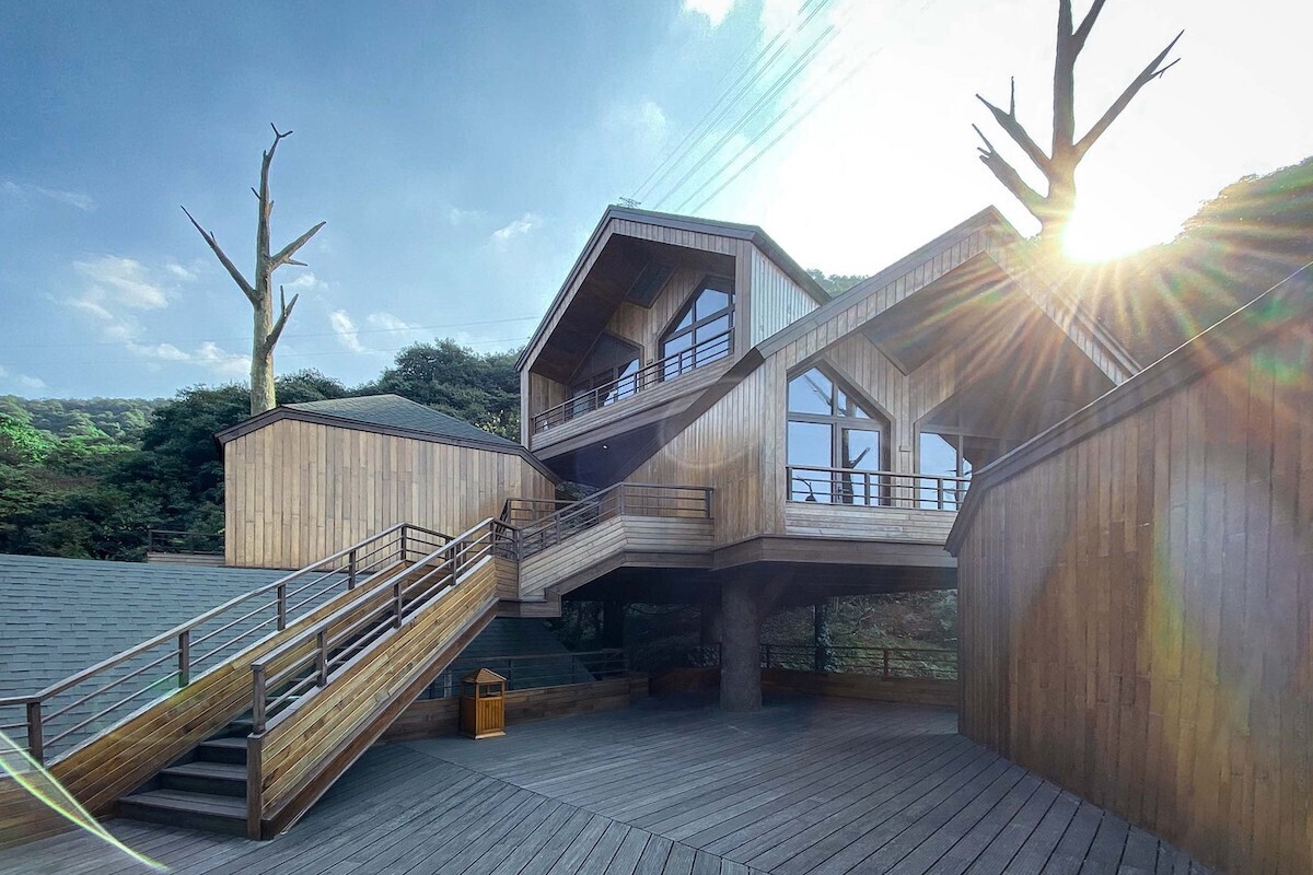 wh studio tree house complejo hotel arquitectura china 4