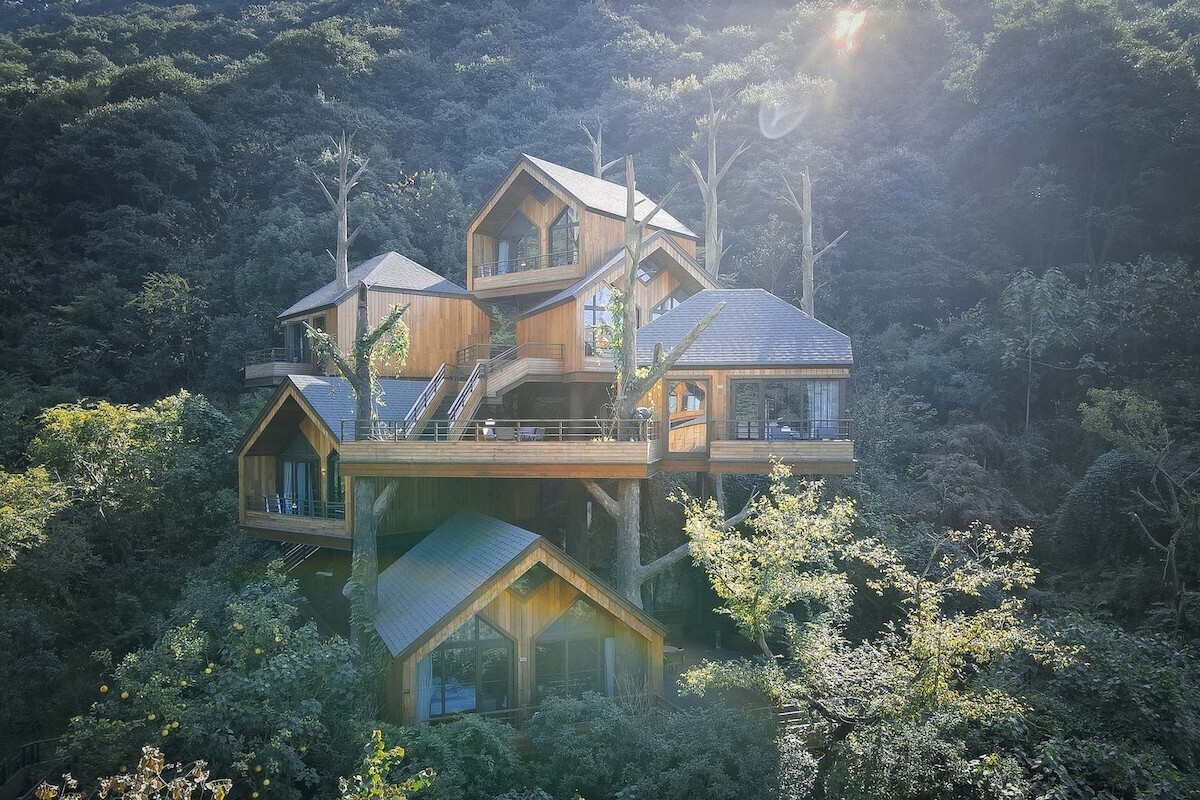 wh studio tree house complejo hotel arquitectura china 5