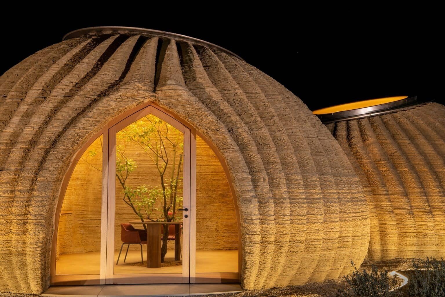 'Tecla', la primera casa impresa con arcilla en 3D, diseñada por el arquitecto Mario Cucinella