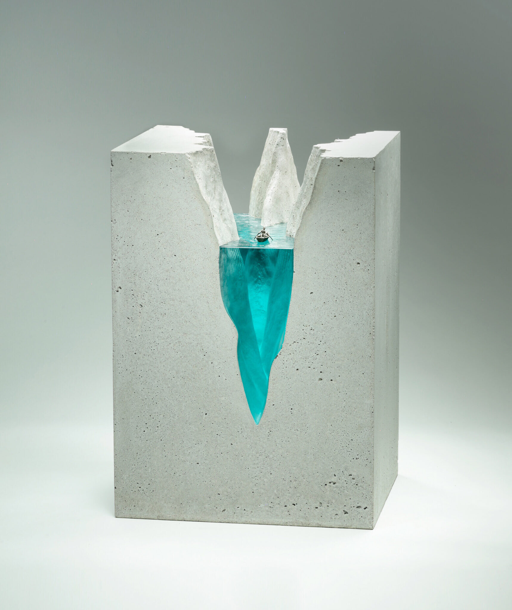 ben young escultura vidrio naturaleza planeta 2