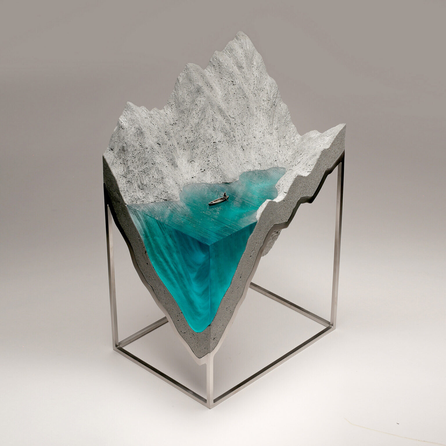 ben young escultura vidrio naturaleza planeta 6