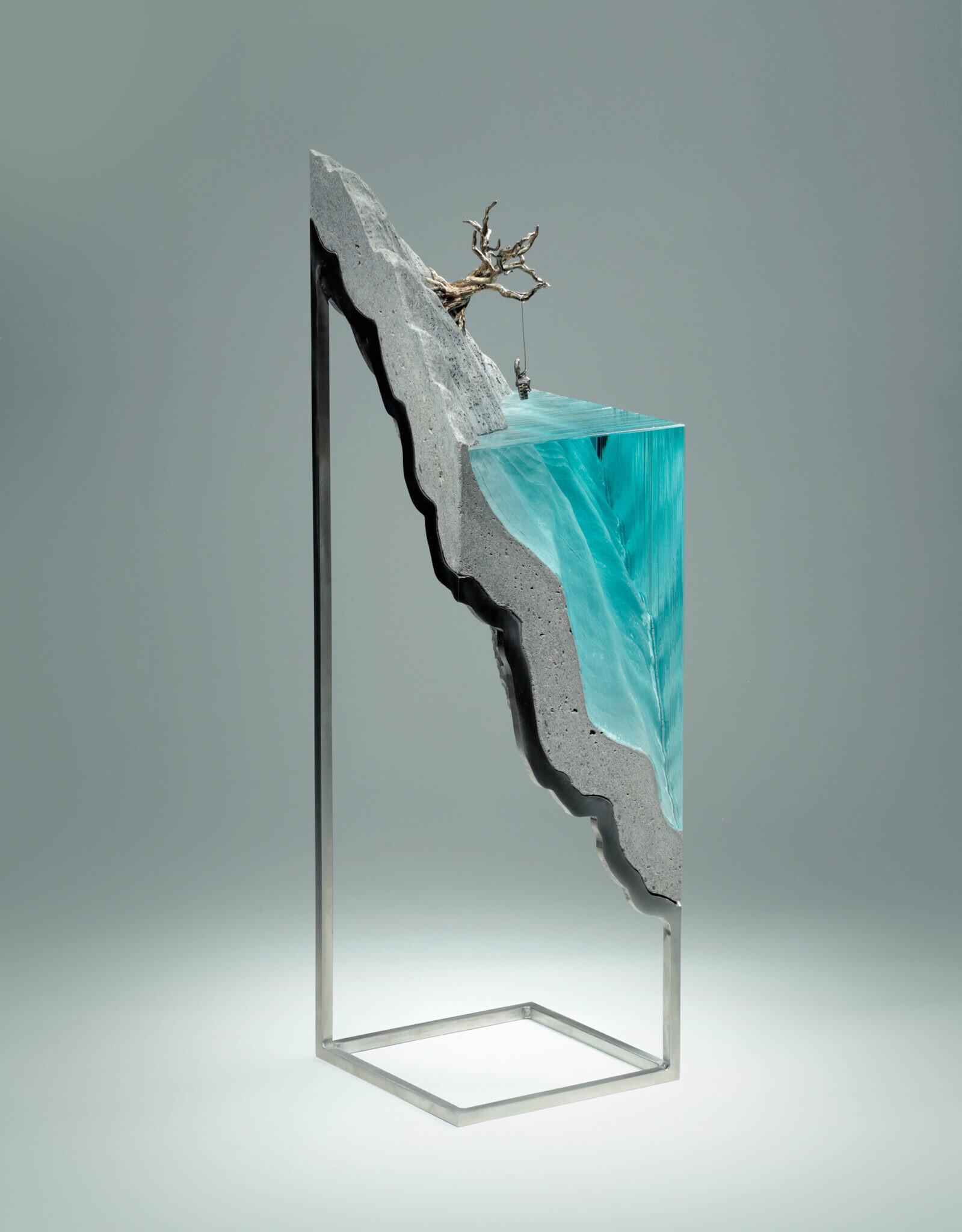 ben young escultura vidrio naturaleza planeta 8