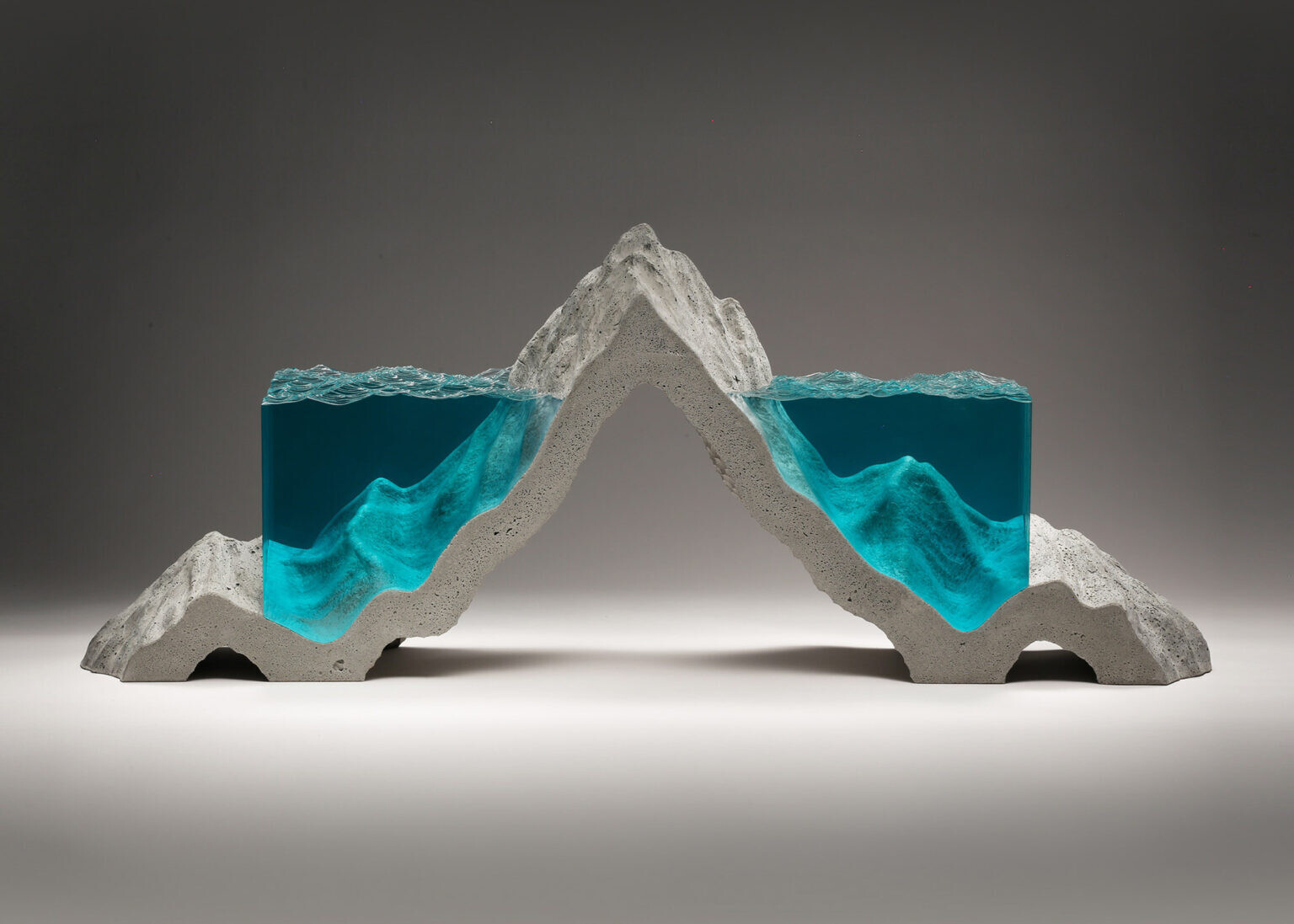 ben young escultura vidrio naturaleza planeta 9
