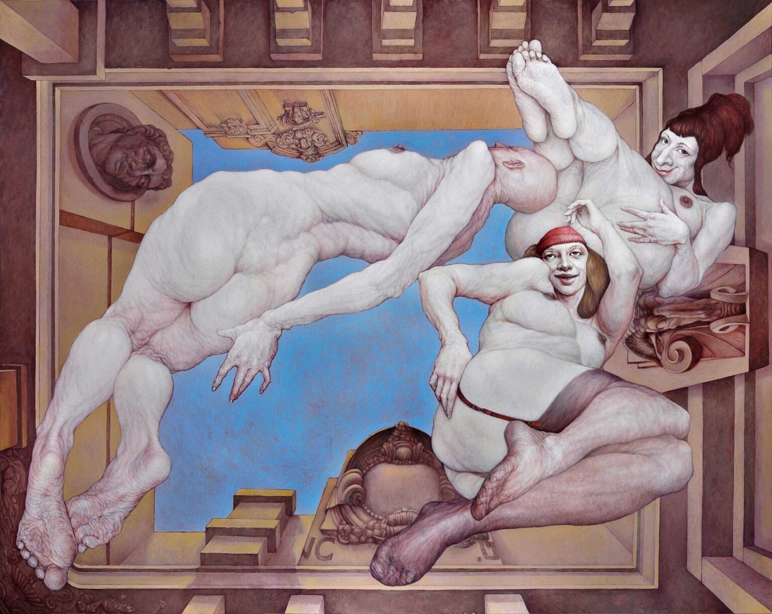 eusebio san blanco erotismo oleo arte contemporaneo 5