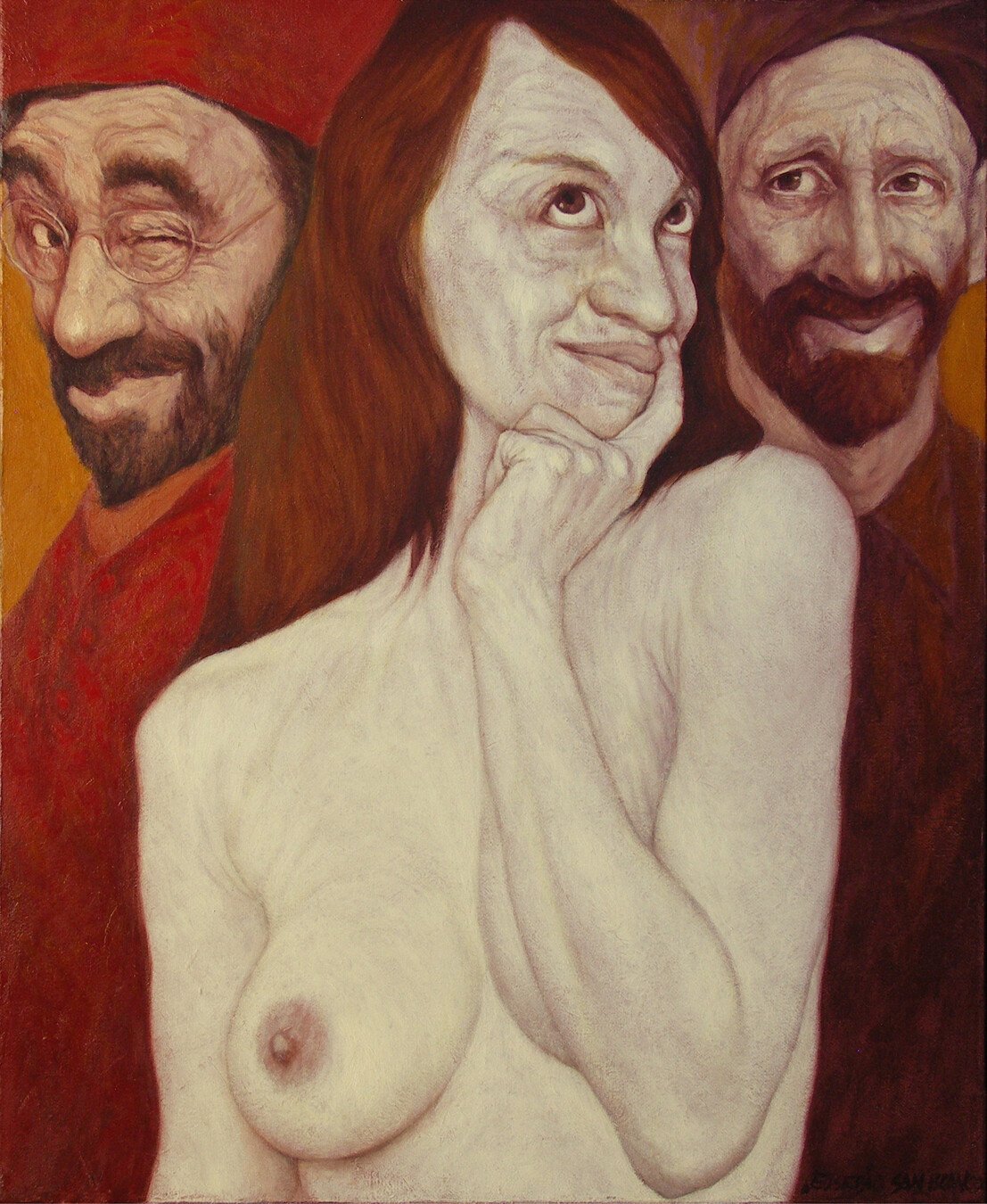 eusebio san blanco erotismo oleo arte contemporaneo 9