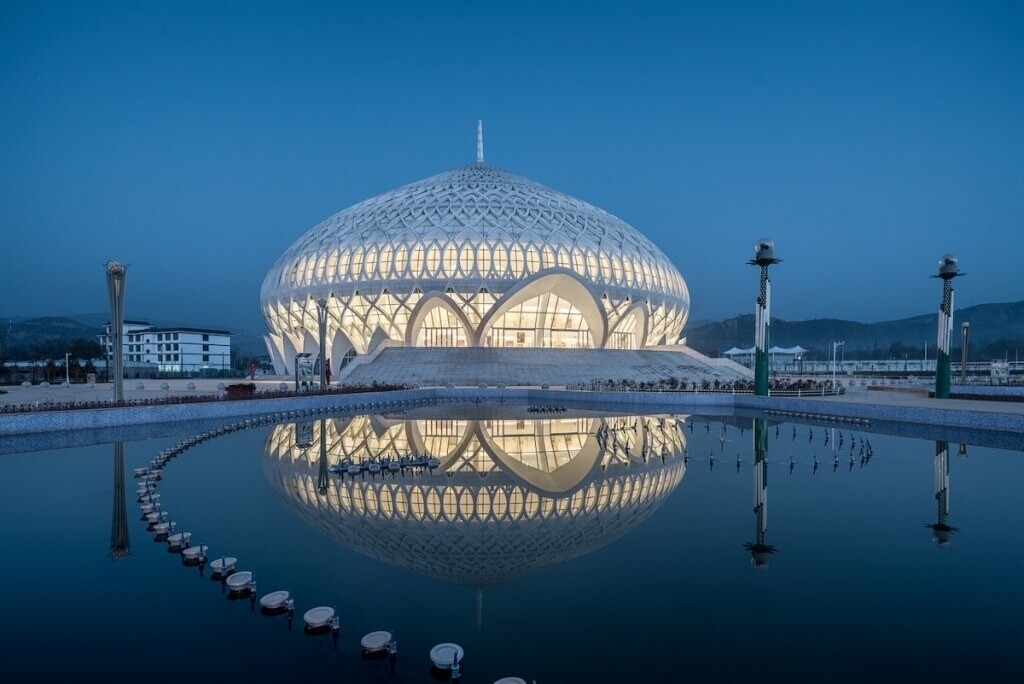 linxia grand theatre mezquita oman arquitectura vanguardismo 5
