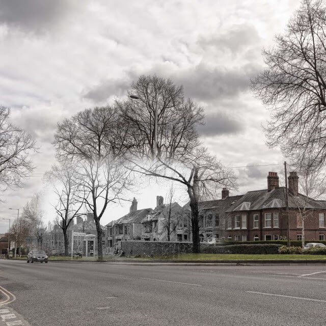 nick stone norwich blitz fotomontaje segunda guerra mundial 3