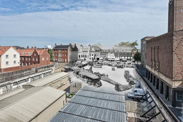 nick stone norwich blitz fotomontaje segunda guerra mundial 8
