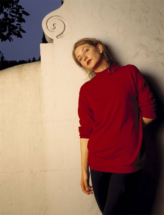 Cate Blanchett fotografiada por Robin Sellick en 1994