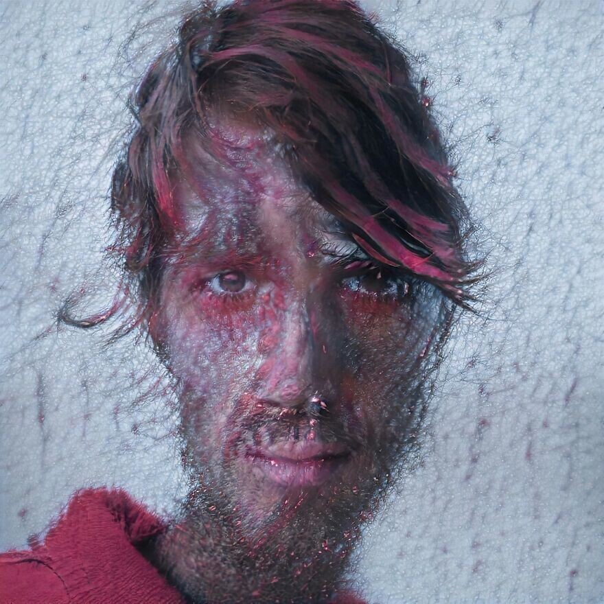 claudia fuggetti redes neuronales artificiales retrato arte surrealismo 10