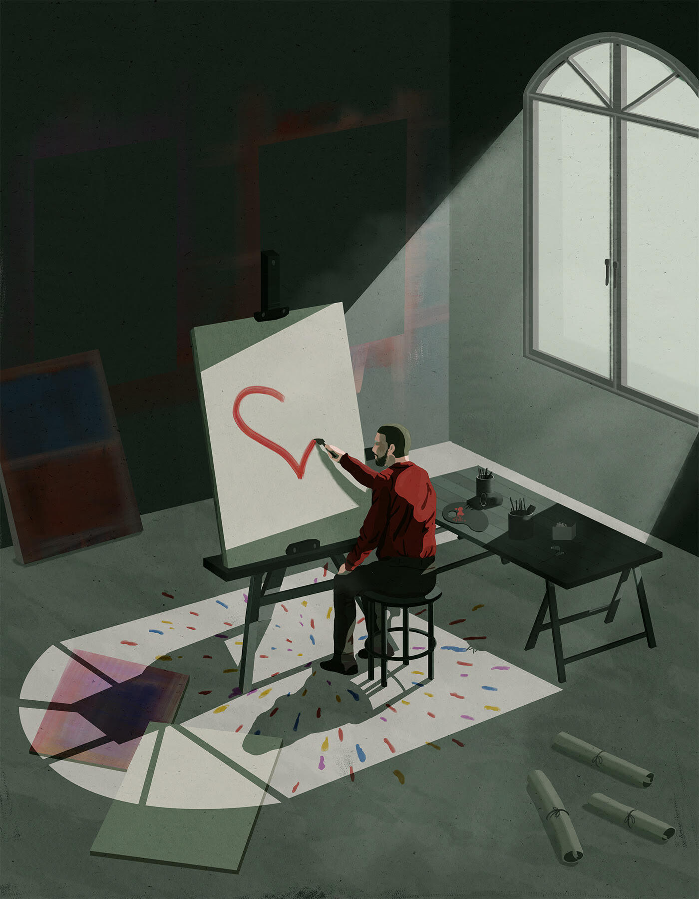 nicola magri ilustracion conceptual sociedad 8