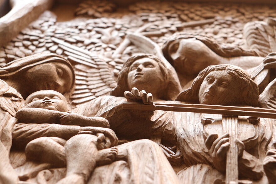 oleksandr hrytsai artesania madera renacimiento relieve 7