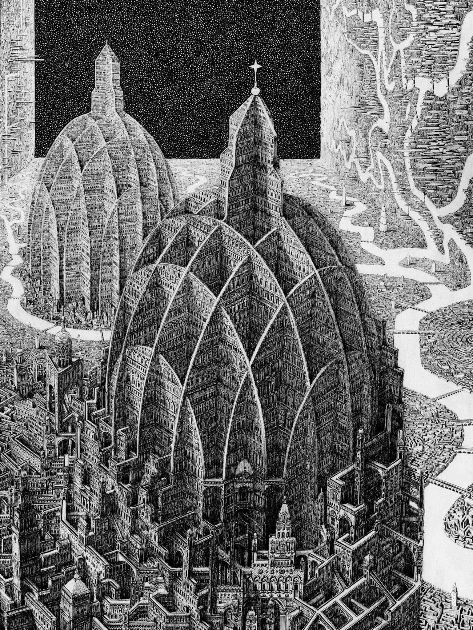 benjamin sack ilustracion arquitectura patrones 5
