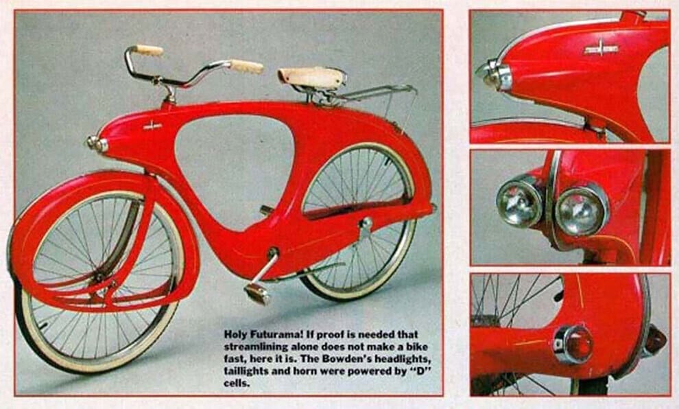 benjamin bowden spacelander bicicleta invento diseno futurismo 5