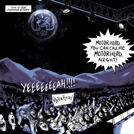 motorhead the loudest band in the world novela grafica musica cultura pop 5