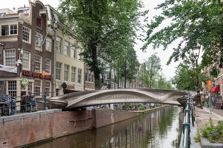 puente acero 3d amsterdam 1