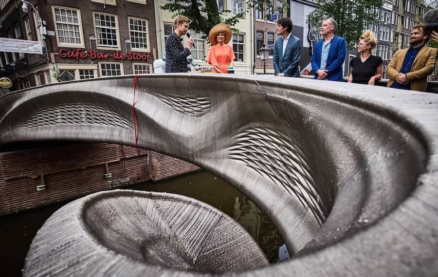 puente acero 3d amsterdam 3