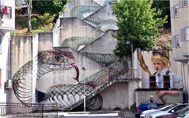 SFHIR arte urbano street art intervenciones urbanas portugal