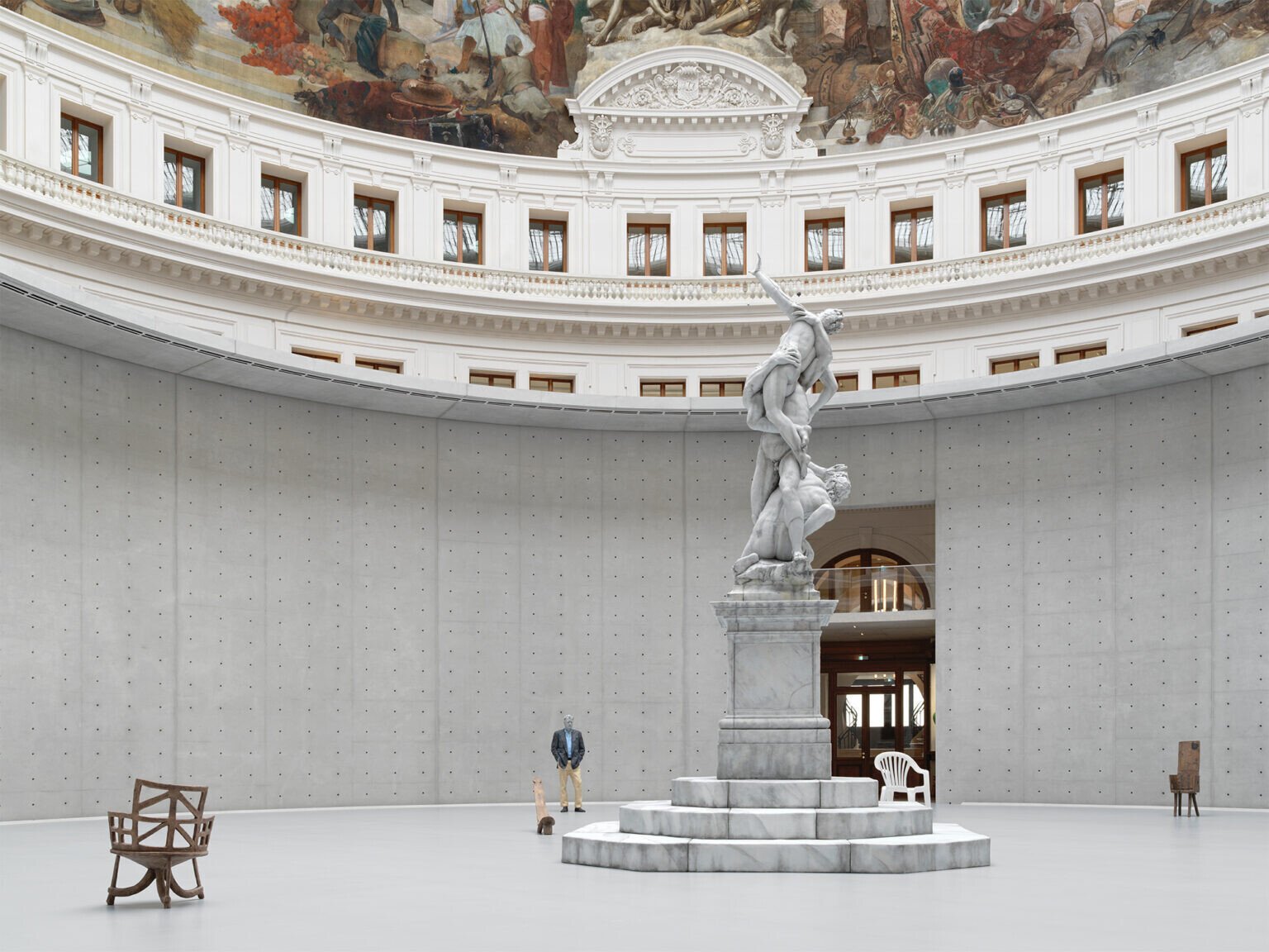 urs fischer escultura cera paris 6